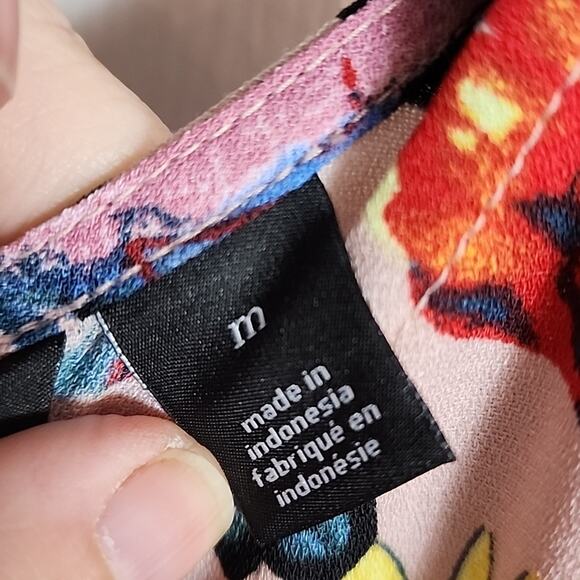 Halogen Boxy Floral Top, Medium - Picture 5 of 7